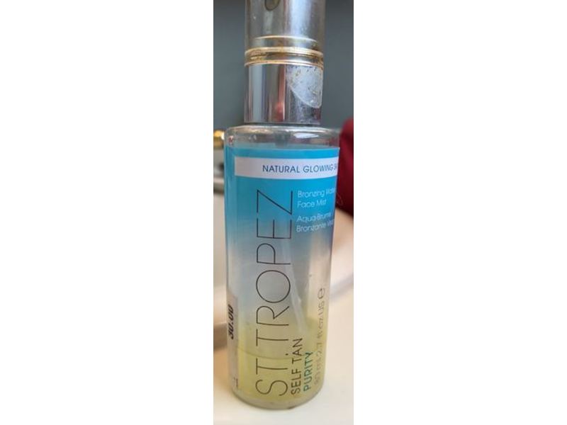 St. Tropez Self Tan Purity Bronzing Water Face Mist, 2.7 fl oz/80 mL