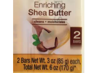 Jergens Mild Soap, Shea Butter, 3 oz/85 g, Pack Of 2 - thumbnail 1