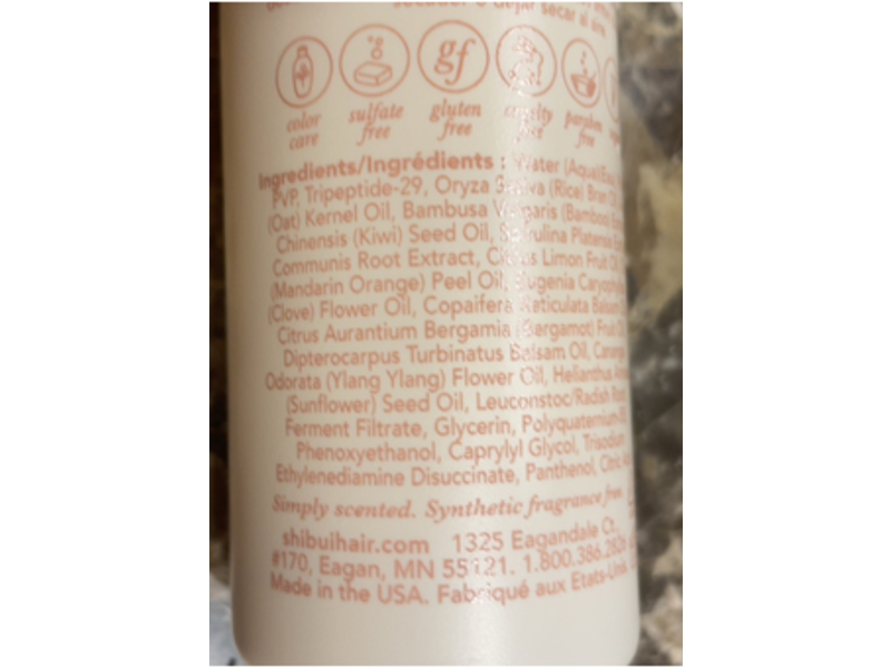 Shibui Volumizing Mousse, 7 fl oz/207 mL