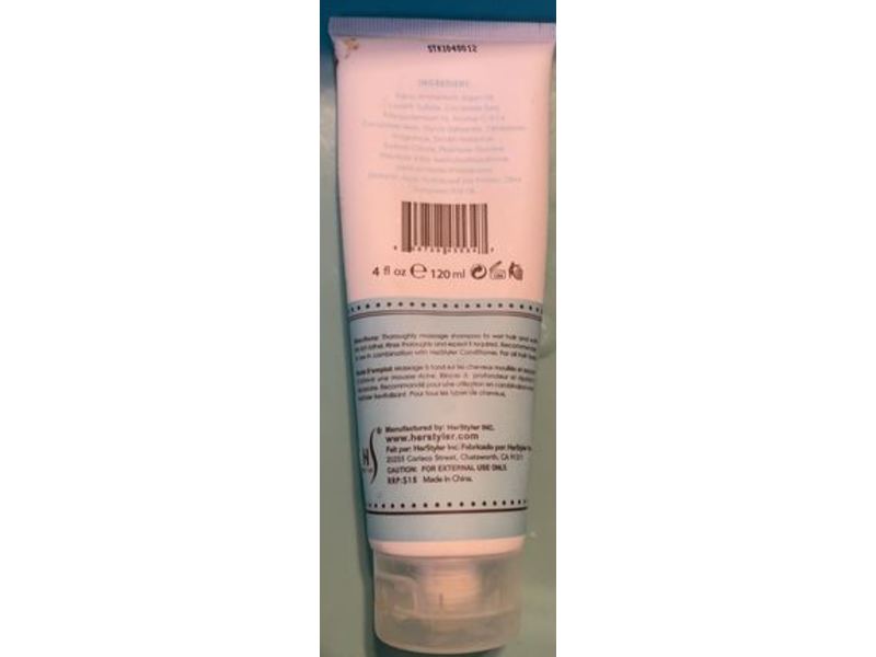 Herstyler Nourishing & Moisturizing Shampoo, Argan Oil, 4 fl oz/120 mL