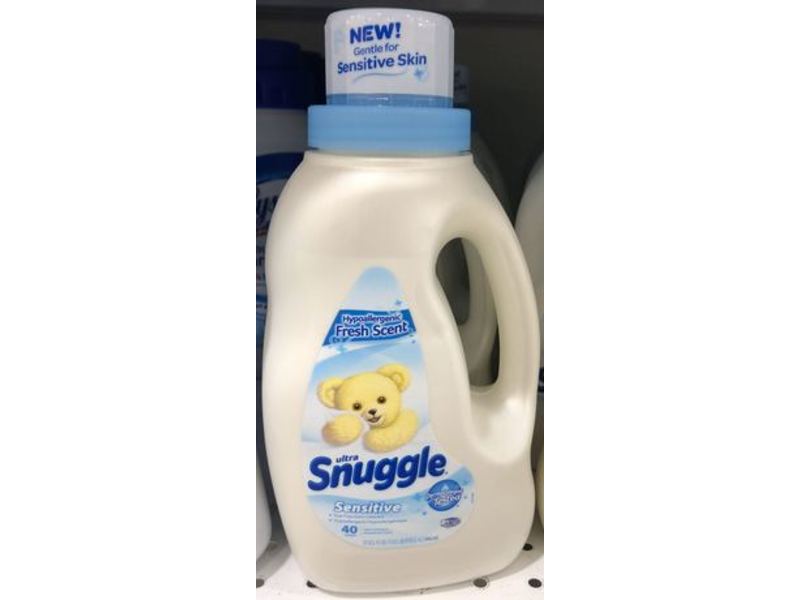Snuggle Ultra Fabric Conditioner, Fresh Scent, Sensitive, 40 Loads, 32 fl oz/946 mL