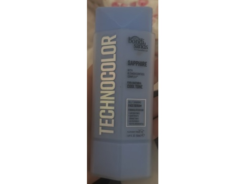 Bondi Sands Technocolor Self Tanning Face Serum, Sapphire, 1.69 fl oz/50 mL