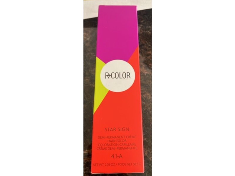R+Color Star Sign Demi Permanent Hair Color, 4.1 A, 2.05 oz/58.2 g