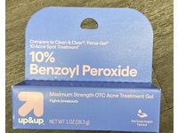 Up & Up Maximum Strength Otc Acne Treatment Gel, 10 % Benzoyl Peroxide, 1 oz/28.3 g - thumbnail 2
