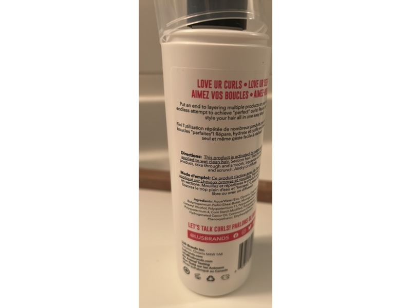 Love Ur Curls All-In-One Repair, Hydrate & Style Curly, 8.5 fl oz/250 mL