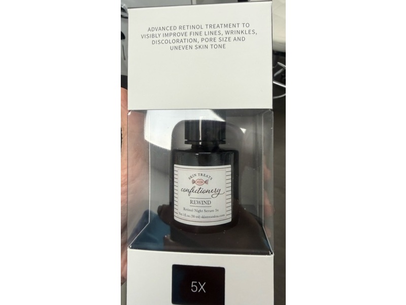 Skin Treats Confectionery Retinol Night Serum 5X, Rewind, 1 fl oz/30 mL