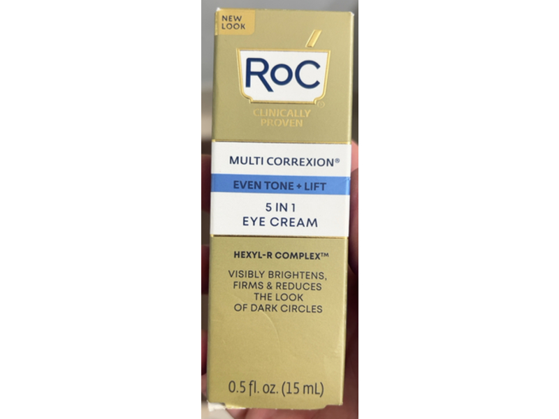 RoC Correxion 5 in 1 Anti-Aging Eye Cream, 0.5 fl oz/15 mL