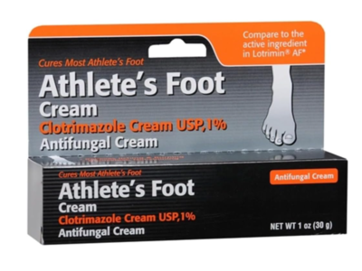 Taro Pharmaceuticals Athlete's Foot Clotrimazole Cream, 1 oz/30 g, Pack Of 3