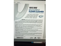 Quick Shine Multi-Surface Floor Cleaner, 64 fl oz/1893 mL - thumbnail 3