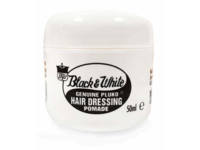 Black & White Genuine Pluko Hair Dressing Pomade, 50 mL