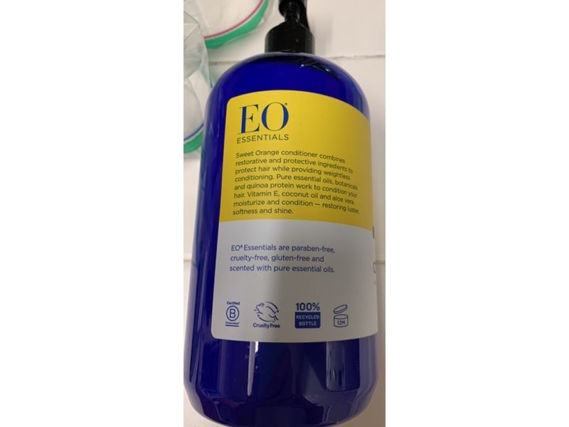 EO Essentials Nourishing Conditioner, Sweet Orange, 32 fl oz/946 mL