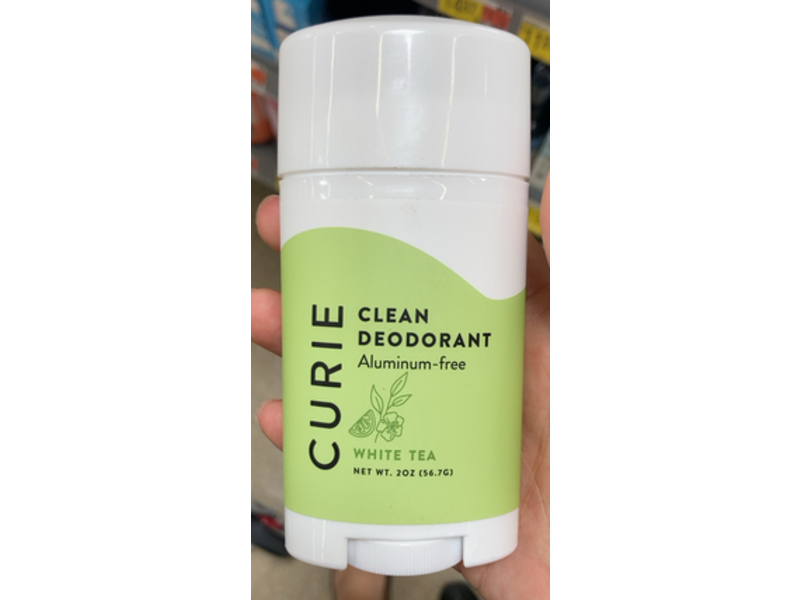 Curie Clean Deodorant, White Tea, 2 oz