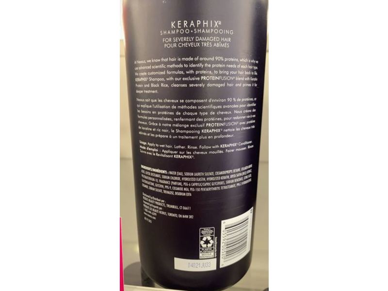 Nexxus Keraphix Shampoo, 33.8 fl oz/1 L