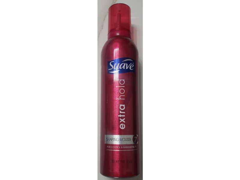 Suave Extra Hold Shaping Mousse, 7, 9 oz/255 g