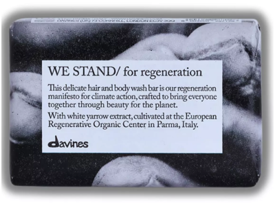 Davines We Stand Hair & Body Wash Bar, 3.52 fl oz/100 g