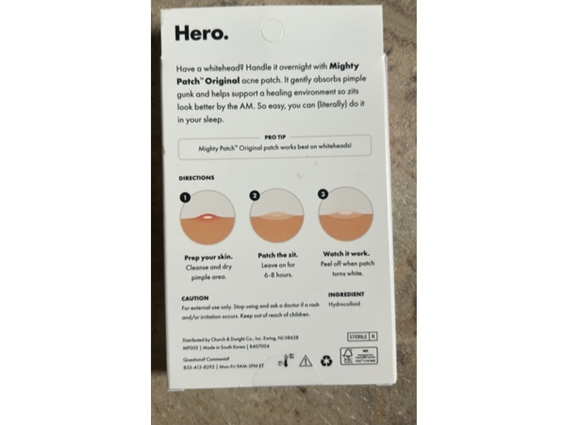 Hero Mighty Patch, The Original, 72 Count