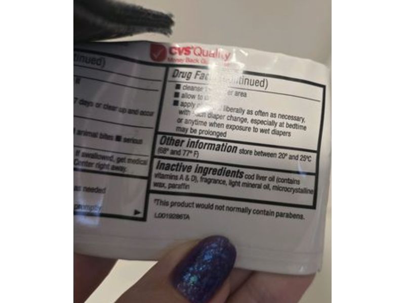 Cvs Health Skin Protectant & Diaper Rash Ointment, 4 oz/113 g
