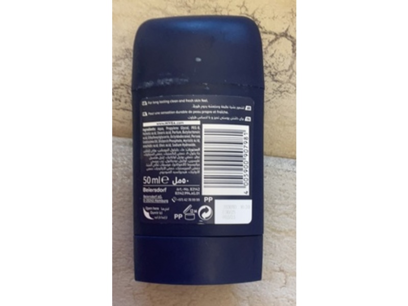 Nivea Men Deodorant Stick, Fresh Active, 50 mL