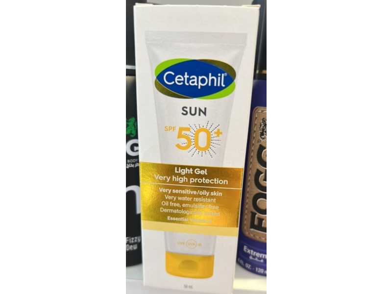 Cetaphil Sun Light Gel Very High Protection, SPF 50+, 50 mL