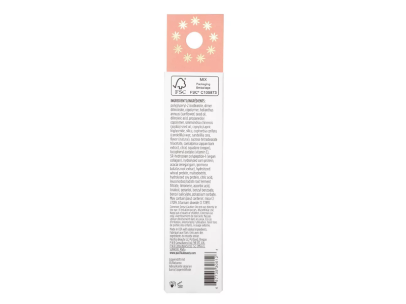 Pacifica Glow Baby Complex Lip Balm, Orange Dreamsicle, 0.50 fl oz/15 mL