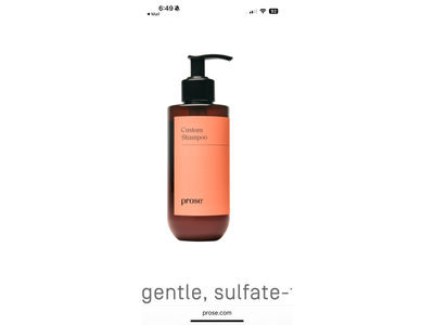 Prose Custom Shampoo, 8.5 oz