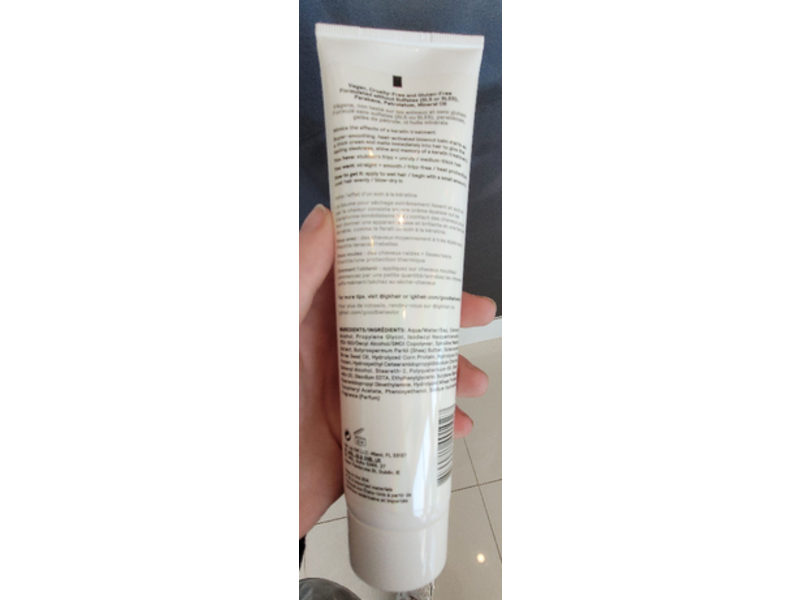 IGK Good Behavior Spirulina Protein Smoothing Blowout Balm, 5 fl oz/150 mL