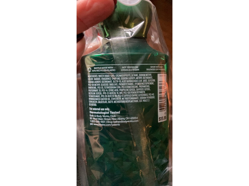 Bath & Body Works Vanilla Bean Noel Body Wash, Pro - Vitamin B5 + Aloe, 10 fl oz/295 mL