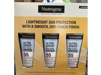 Neutrogena Ultra Sheer Dry Touch Sunscreen, SPF 55, 3.0 fl oz/88 mL, Pack Of 3 - thumbnail 2
