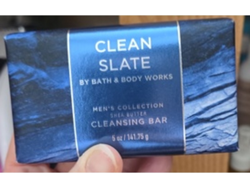 Bath & Body Works Clean Slate Cleansing Bar, Shea Butter, 5 oz/141.75 g