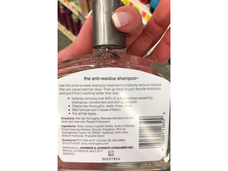 Neutrogena Anti-Residue Shampoo, 12 fl oz/354 mL