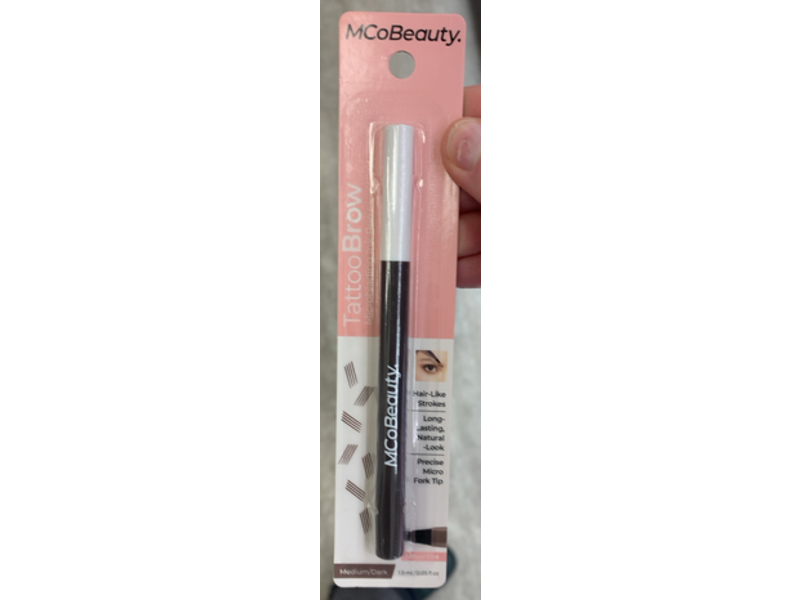 MCoBeauty Tattoo Brow Microblading Ink Pen, Medium/Dark, 0.05 fl oz/1.5 mL