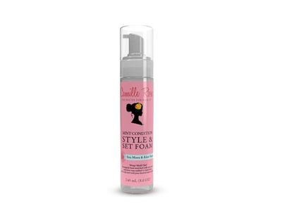 Camille Rose Mint Condition Style & Set Foam, Sea Moss & Aloe Vera, 8.o oz/240 mL