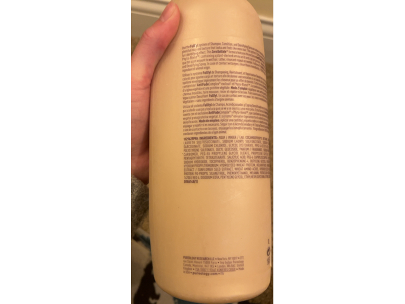 Pureology Fullfyl Shampoo, 33.8 fl oz/1 L