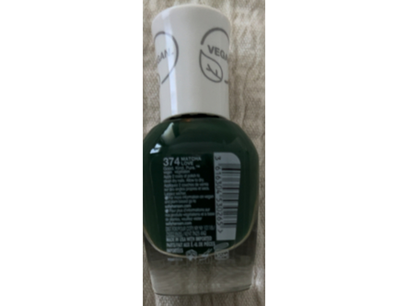 Sally Hansen Good.Kind.Pure Nail Color, Matcha Love, 0.33 fl oz/10 mL