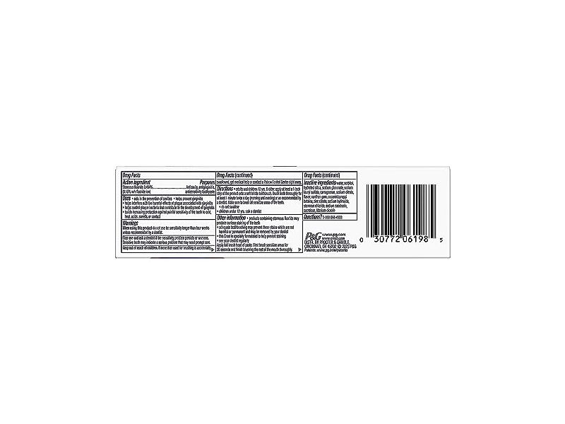 Crest Pro-Health Sensitivity & Gum Toothpaste, Sensitive, 3.7 oz/104 g