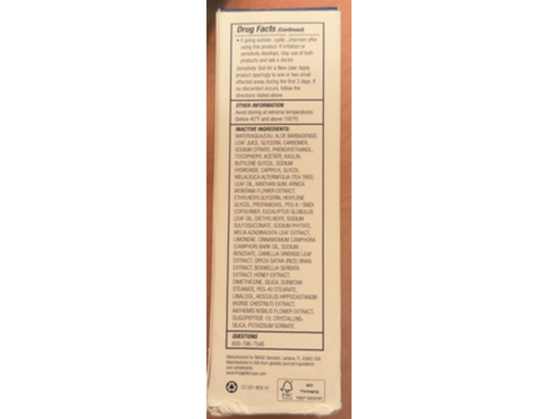 Image Skincare Clear Cell Clarifying Acne Lotion, 1.7 oz/48 g