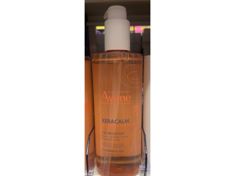 Avene Xeracalm Cleansing Gel, 16.9 fl oz/500 mL