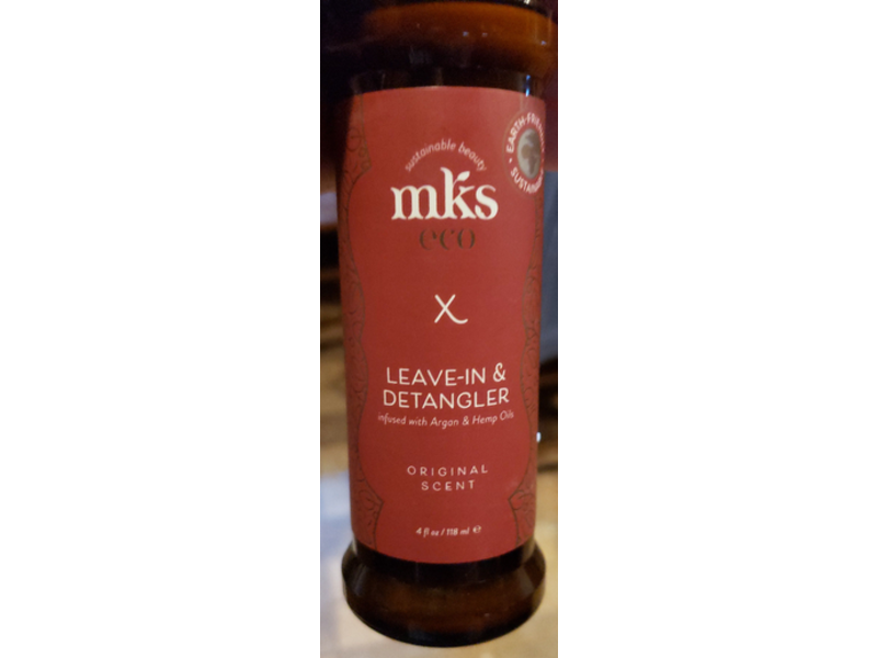 Mks Eco X Leave-In Treatment & Detangler, Original Scent, 4 fl oz/118 mL