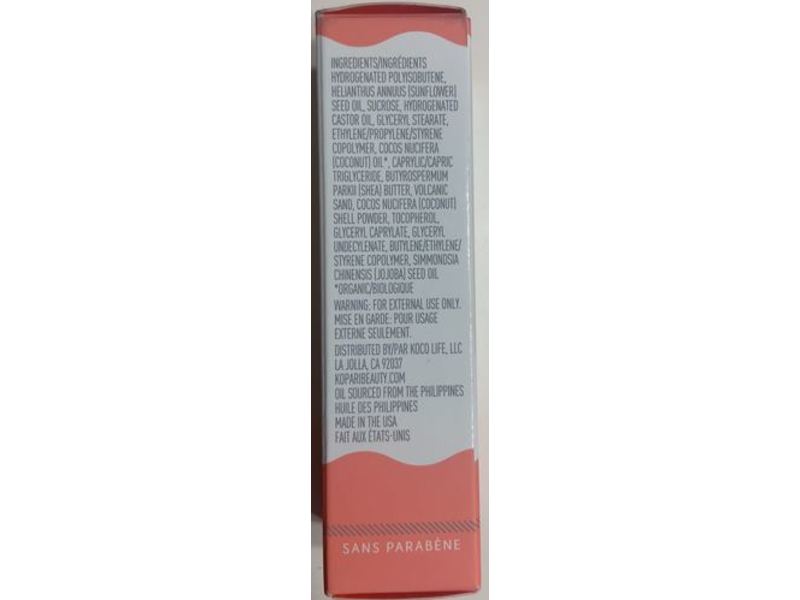 Kopari Lip Scrubby, Coconut Oil, 0.35 oz/10 g