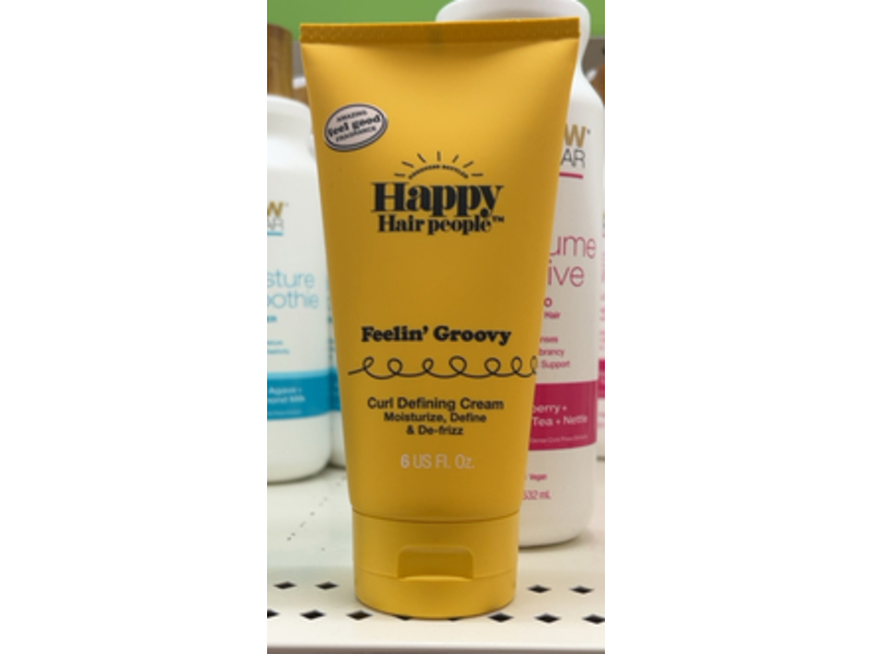 Happy Hair People Feeling Groovy Curl Defining Cream, 6 fl oz
