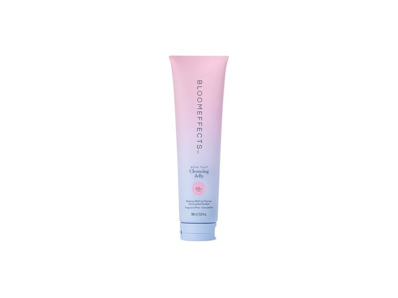 Bloomeffects Royal Tulip Cleansing Jelly Makeup Melting Cleanser, 3.5 fl oz/100 mL