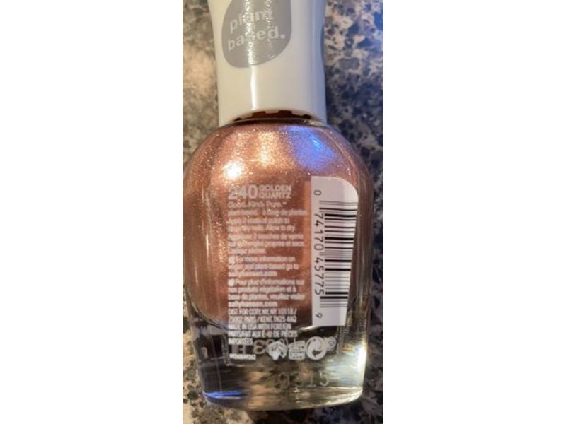 Sally Hansen Good. Kind. Pure Vegan Nail Colour, Golden Quartz, 0.33 fl oz/10 mL