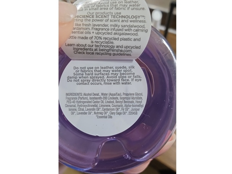 Being Frenshe Unwind & Rest Hair, Body & Linen Mist, Lavender Cloud, 5 fl oz/150 mL