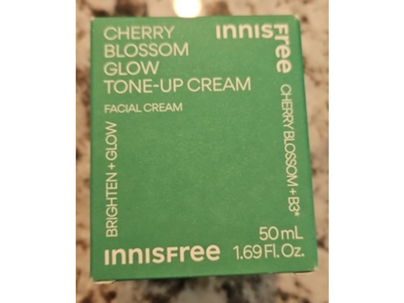 Innisfree Cherry Blossom Glow Tone-Up Cream, 1.69 fl oz/50 mL