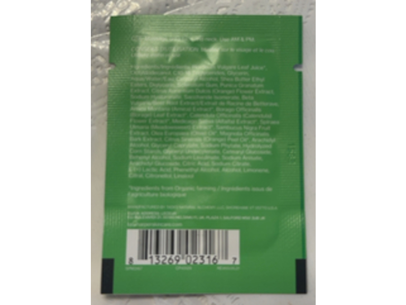 Tata Harper Water - Lock Moisturizer, Skin Smoothing Peptides, 0.03 fl oz/1 mL