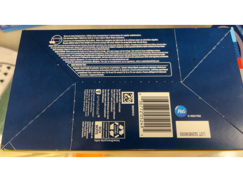 Bounce Wrinkle Guard Mega Dryer Sheets, Outdoor Fresh, 150 Sheets