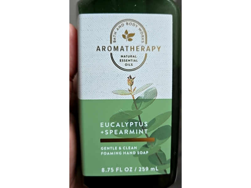 Bath & Body Works Gentle & Clean Foaming Hand Soap, Eucalyptus + Spearmint, 8.75 fl oz/259 mL, Pack Of 3