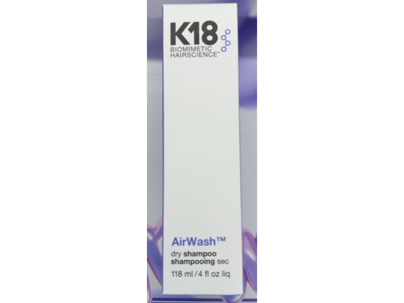 K18 Biomimetic Hairscience AirWash Dry Shampoo, 4 fl oz/118 mL