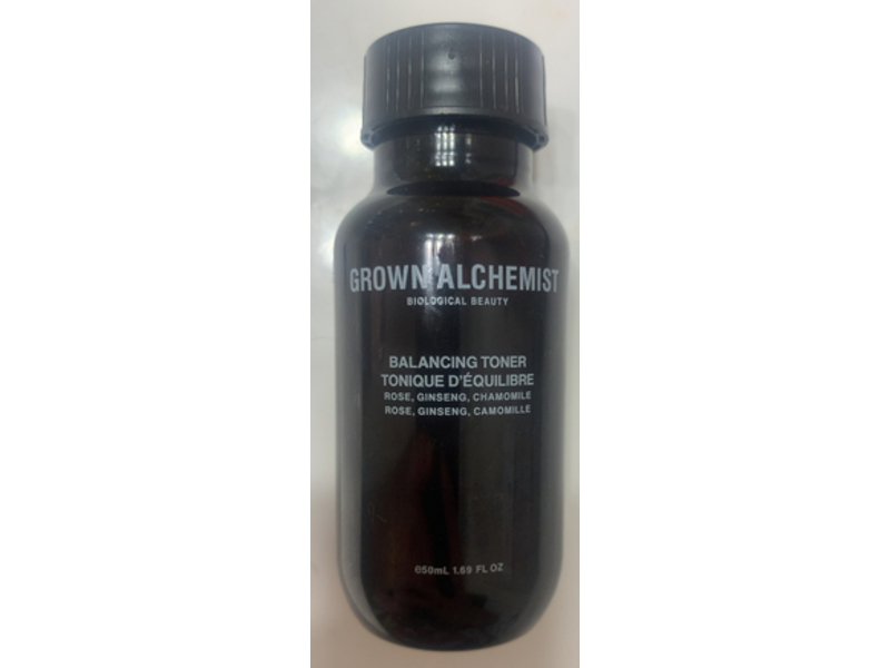 Grown Alchemist Balancing Toner, Rose, Ginseng, Chamomile, 1.69 fl oz/50 mL