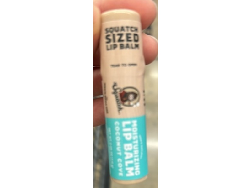 Dr. Squatch Moisturizing Lip Balm, Coconut Cove, 0.25 oz/ 7 g